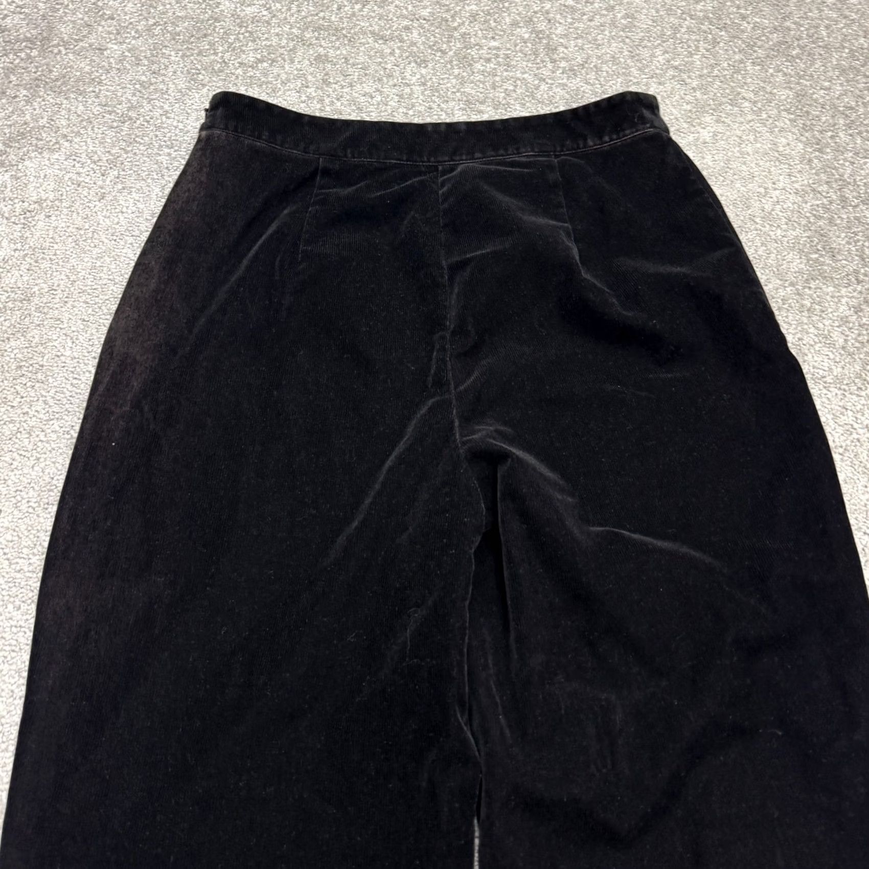 Urban Outfitters Urban Outfitters Corduroy Wide Leg Trouser Pants Womens Large Black High Rise Size 36" / US 14 / IT 50 - 5 Thumbnail
