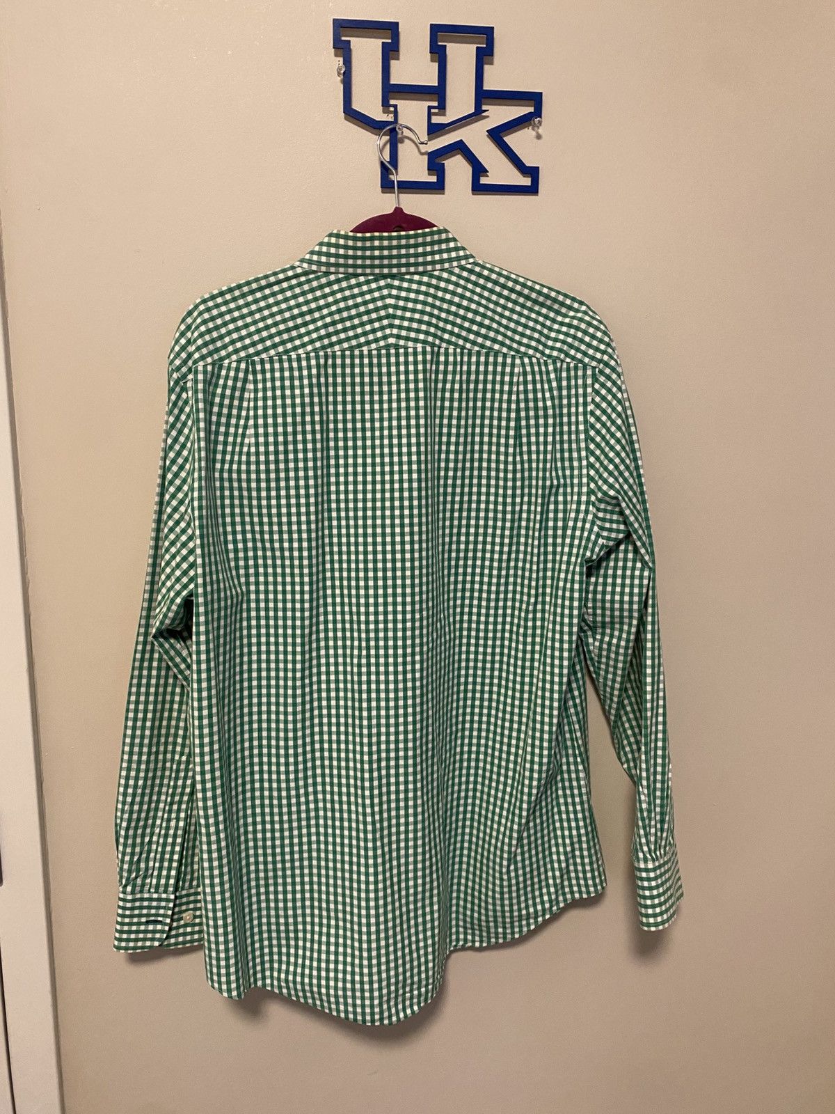 Charles Tyrwhitt Charles Tyrwhitt Green Button Up Dress Shirt Size US L / EU 52-54 / 3 - 9 Thumbnail
