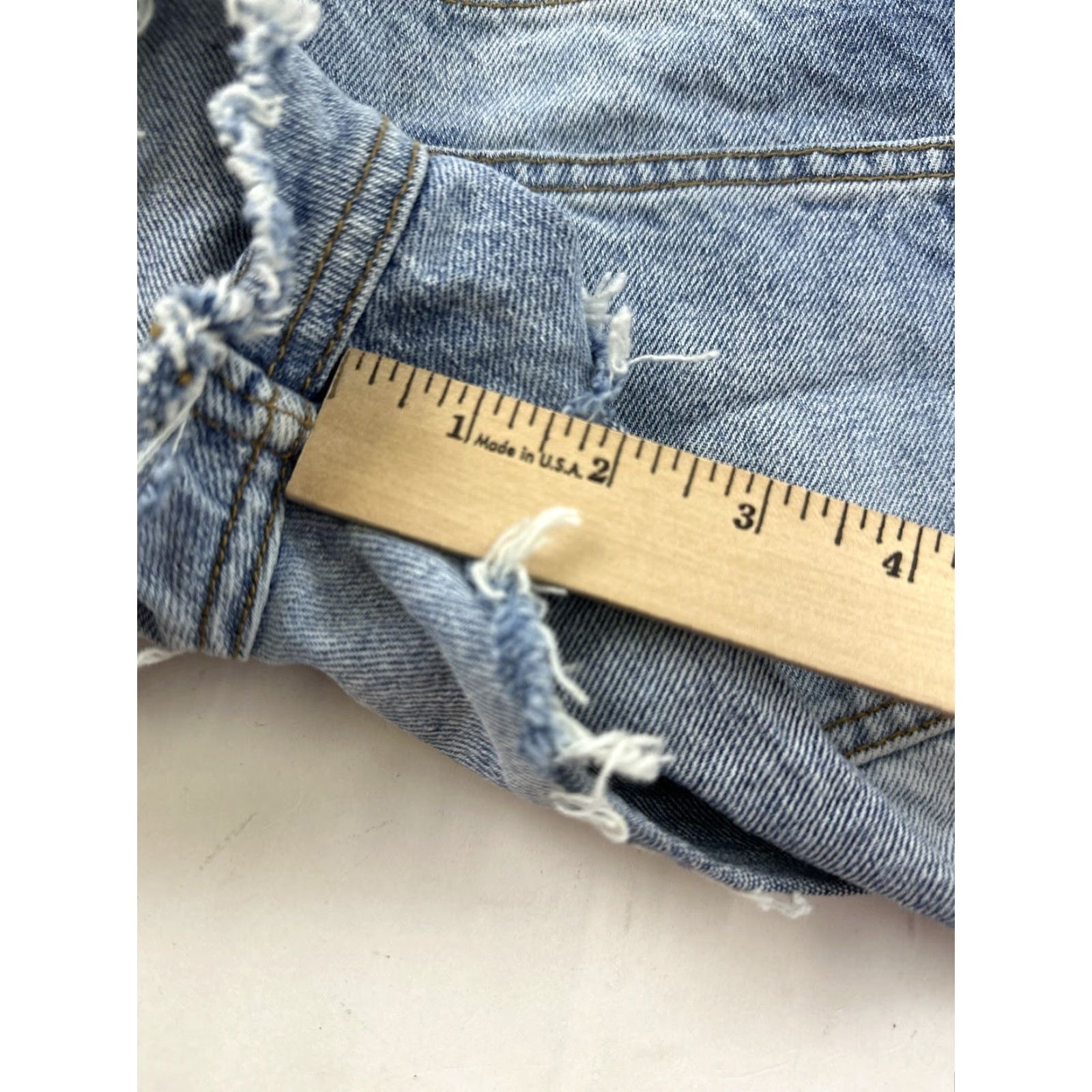 Vintage VINTAGE J. Galt Shorts Women’s S Small Blue Medium Wash Cut Off 90s Womens Size 28" / US 6 / IT 42 - 5 Thumbnail