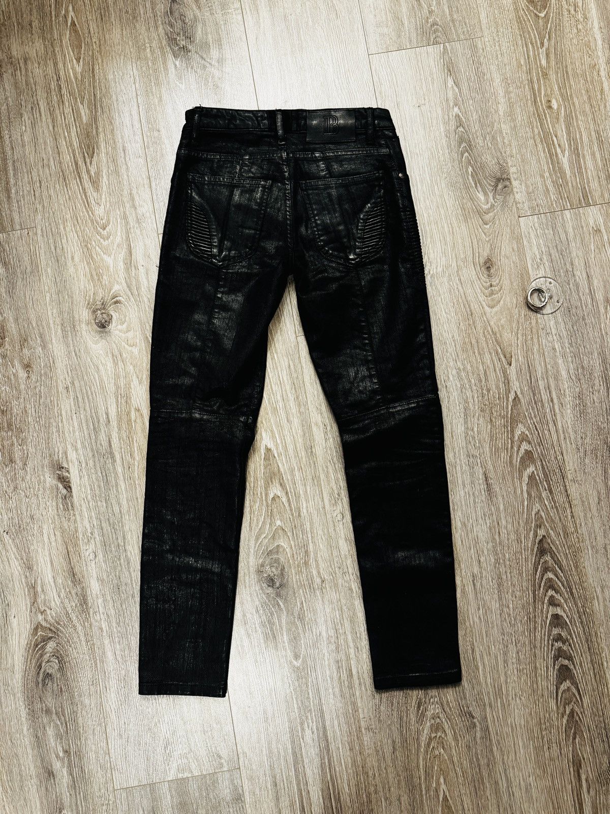 Pierre Balmain SS15 Pierre Balmain slim fit waxed denim Size 24" / US 00 / IT 34 - 2 Thumbnail