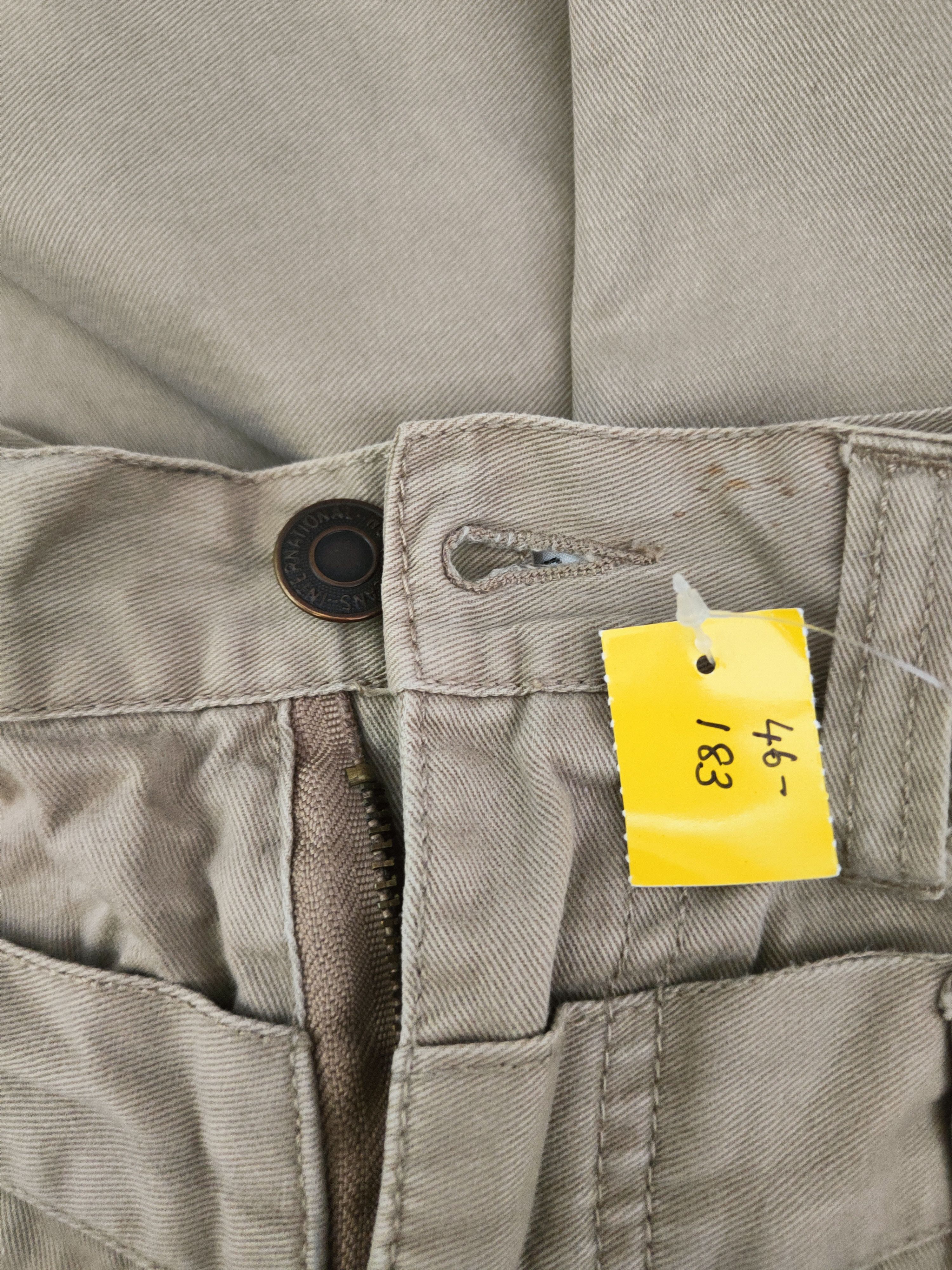 Japanese Brand DL Inner Groove Beige Multipocket Cargo Pants #46-183 Size US 32 / EU 48 - 15 Thumbnail
