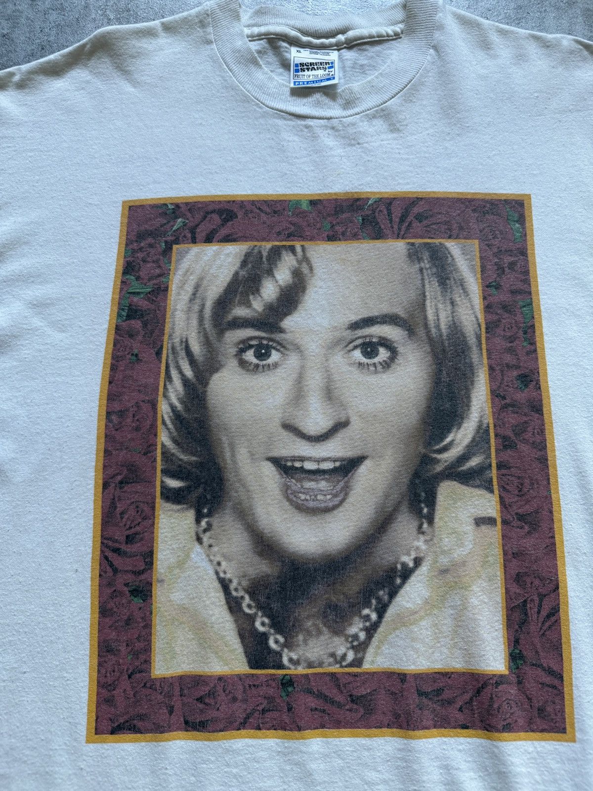 Band Tees × Vintage Crazy Vintage 90s single stitch merch band rare boxy tee Size US XL / EU 56 / 4 - 4 Thumbnail