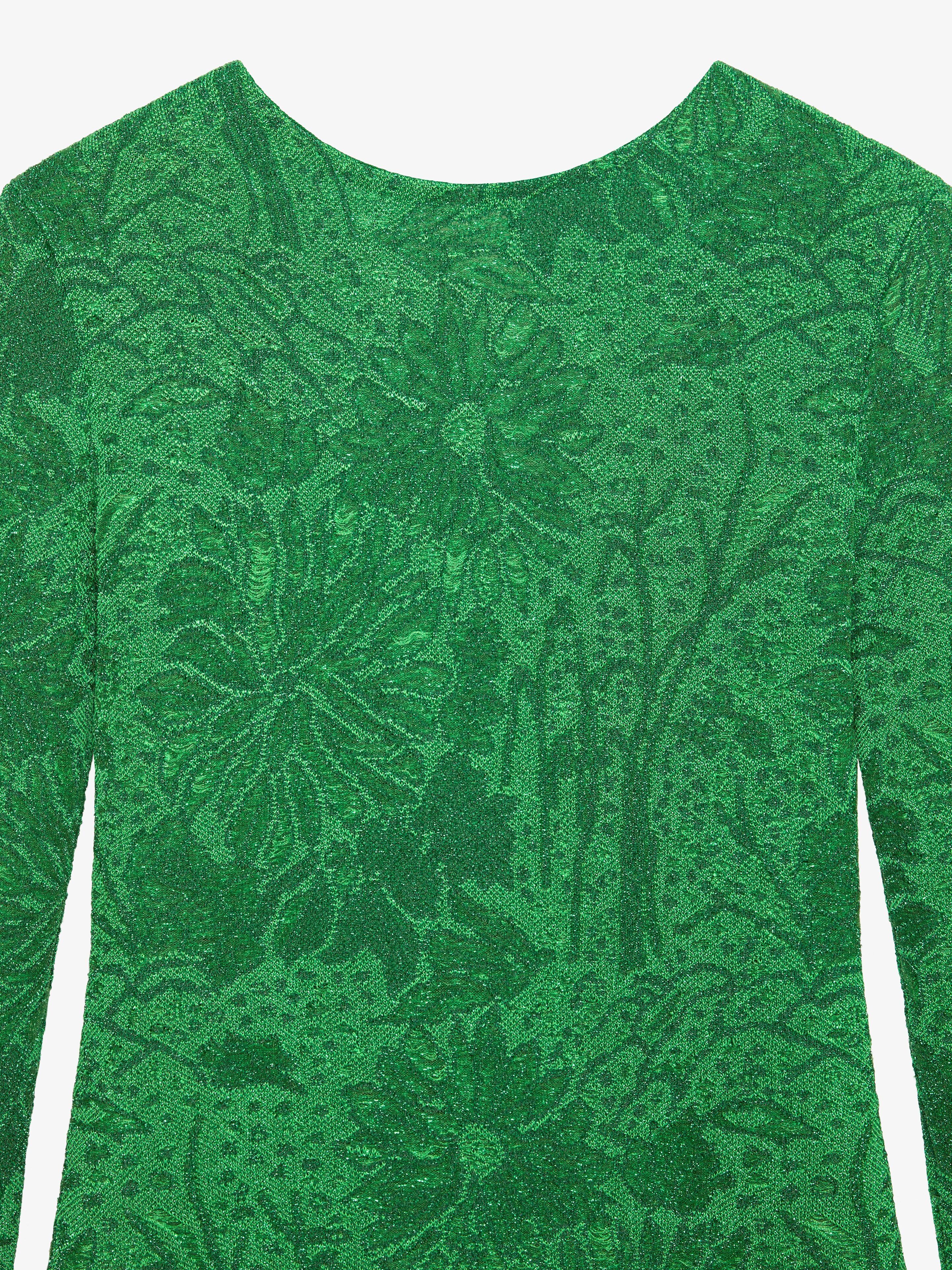 Givenchy o1y0925 Mini Dress in Green Size M / US 6-8 / IT 42-44 - 2 Thumbnail