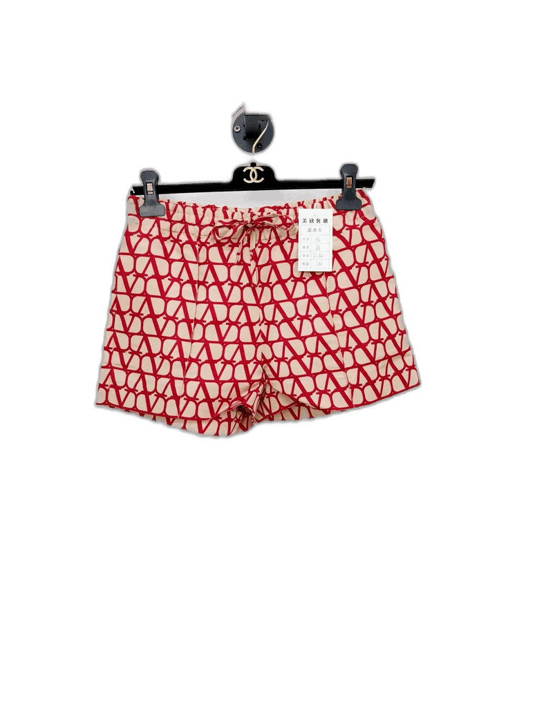 Valentino Valentino New Printed Women's Shorts Size 26" / US 2 / IT 38 - 1 Thumbnail