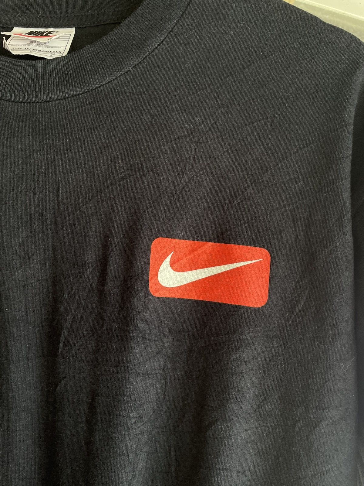 Nike Vintage 90s nike backhit tshirt Size US M / EU 48-50 / 2 - 5 Thumbnail