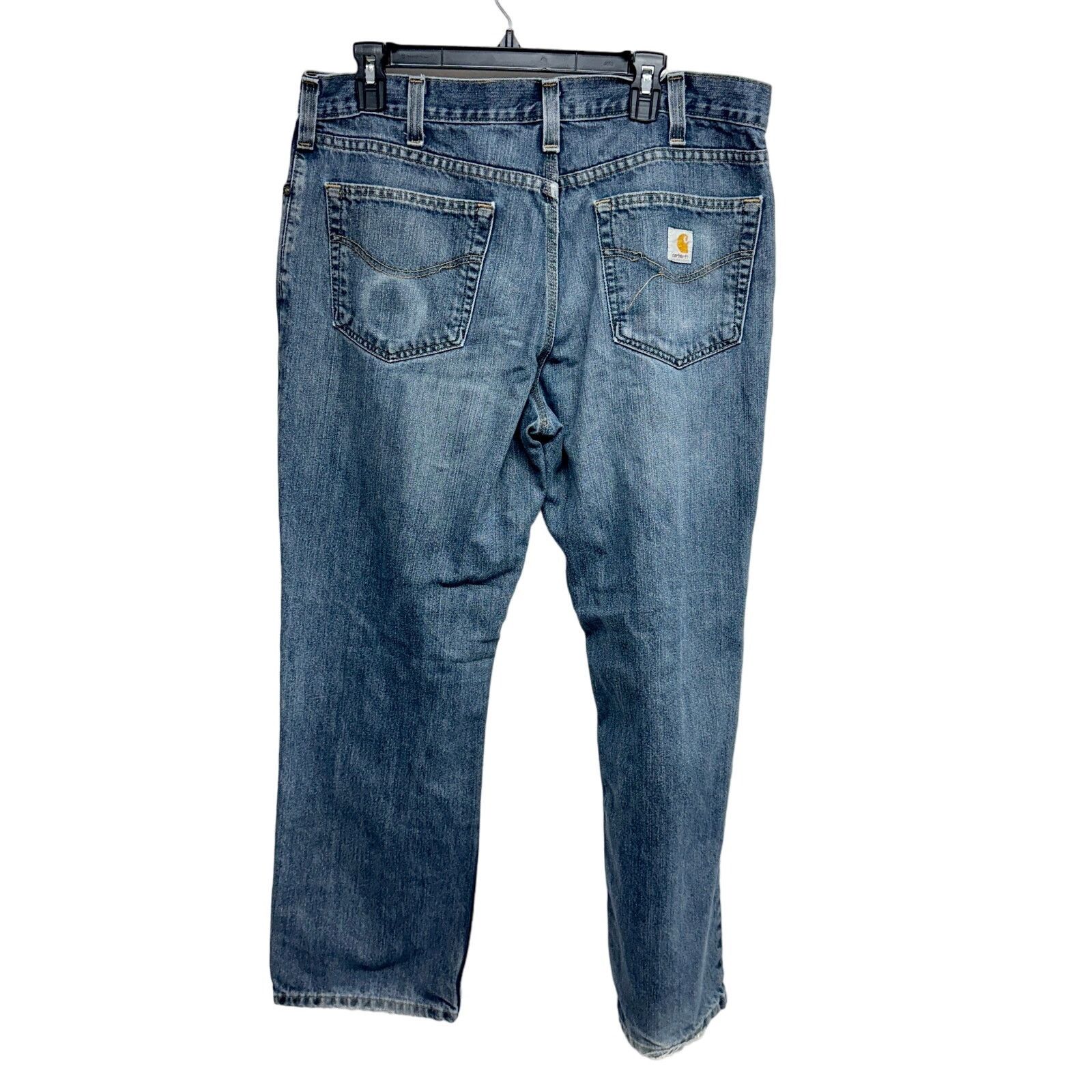 Carhartt Carhartt Relaxed Straight Fit Denim Cotton Jeans 36 X 30 Size US 36 / EU 52 - 3 Thumbnail