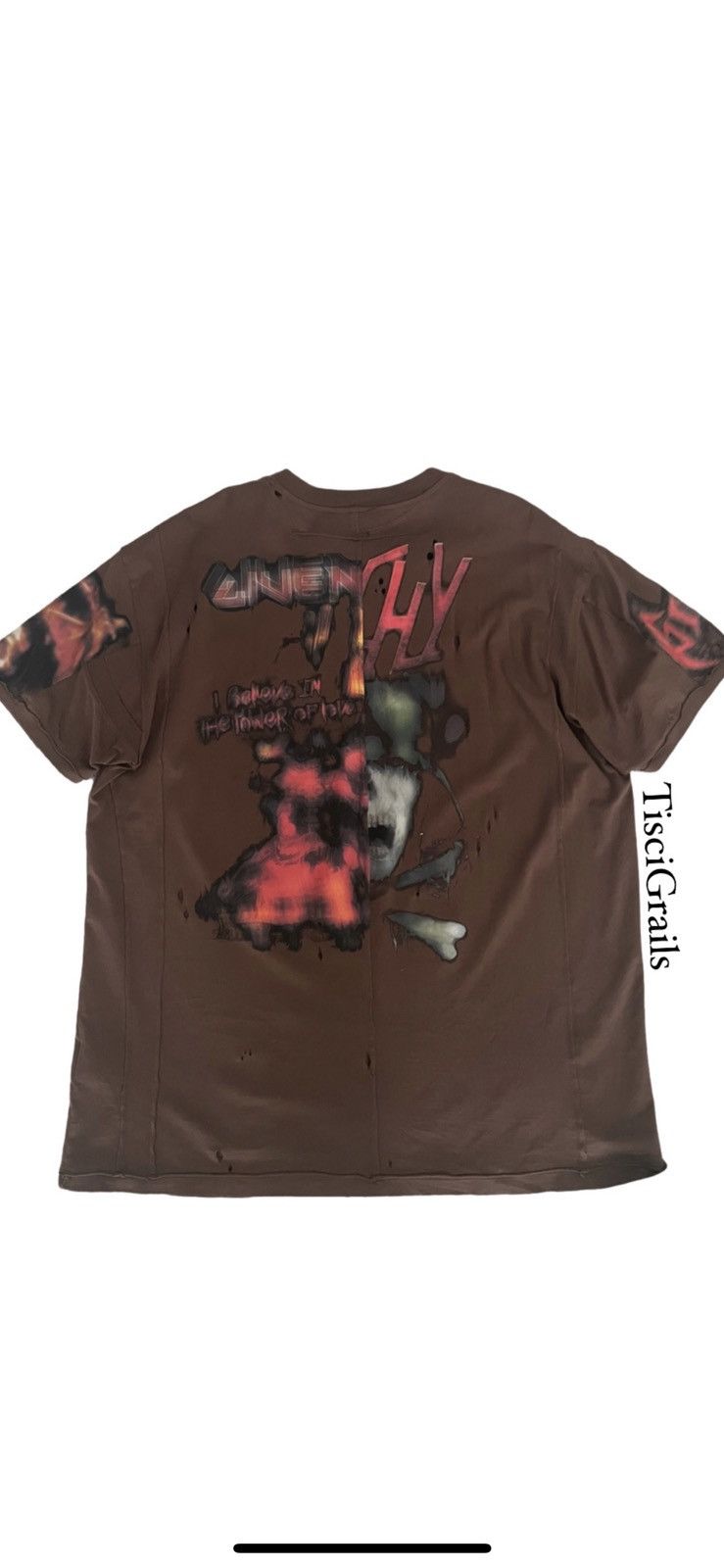 Givenchy Givenchy Heavy Metal T Shirt Size US XL / EU 56 / 4 - 2 Thumbnail