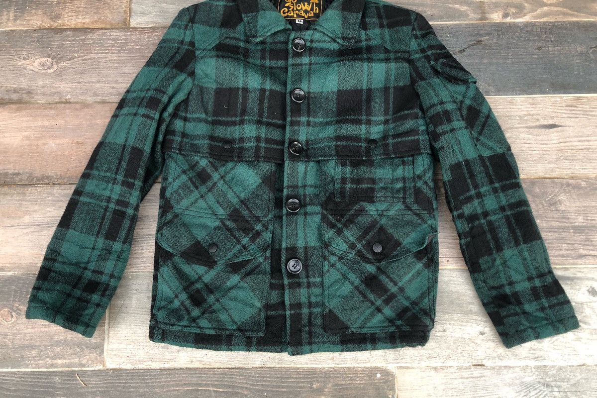 go slow caravan 🔥Mega Rare 🔥 Go Slow Caravan MultiPocket Wool Jacket🔥 Size US S / EU 44-46 / 1 - 8 Thumbnail