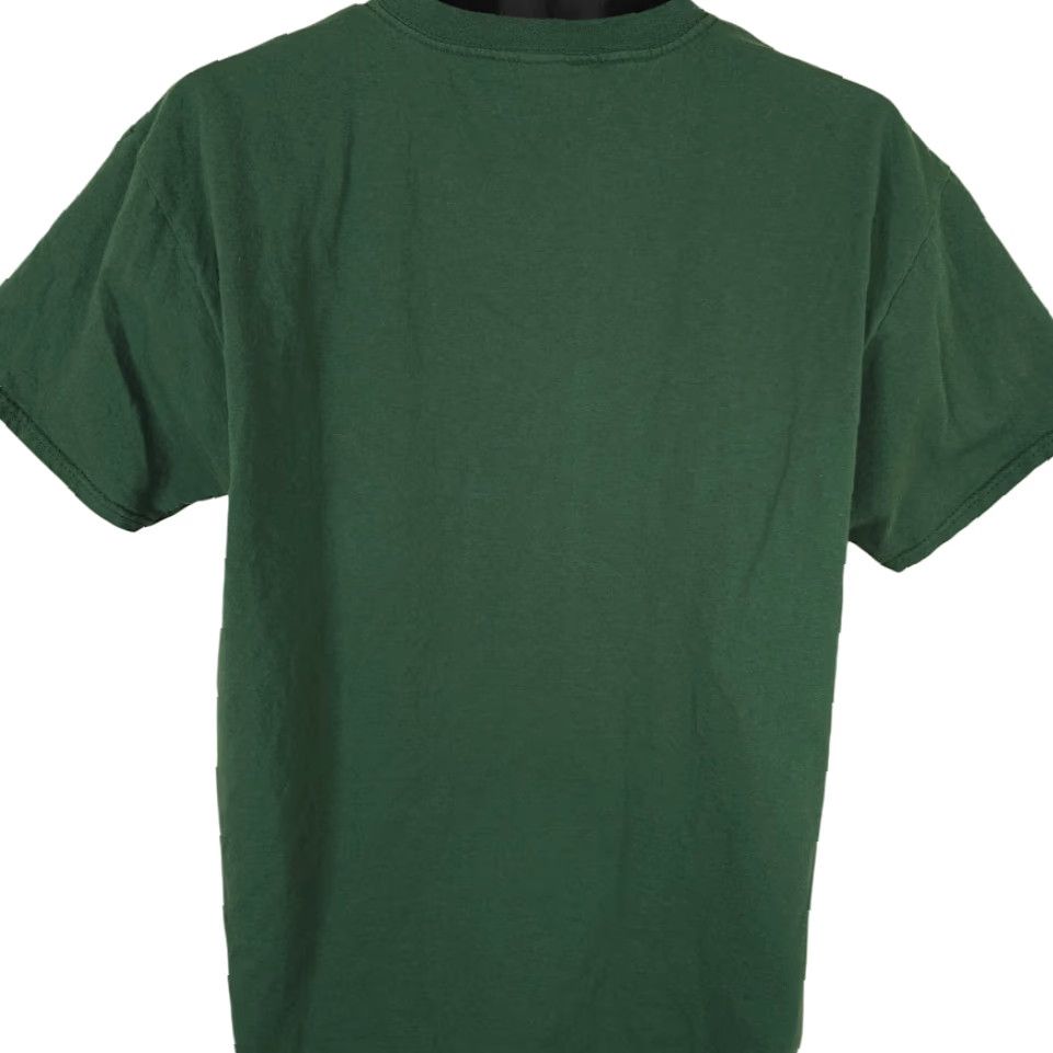 Fruit Of The Loom St Patricks Day T Shirt Mens Large Green Feckin Eejit Saint Paddys Fruit of the Loom Cotton Crew Neck Short Sleeve Humor Joke Holiday Adults Mens Size US L / EU 52-54 / 3 - 5 Thumbnail
