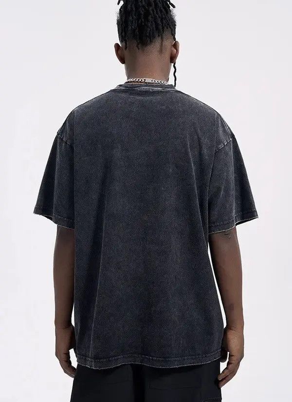 VIBE Streetwear Washed Vintage Graphic Harajuku T-Shirt Size US L / EU 52-54 / 3 - 6 Thumbnail