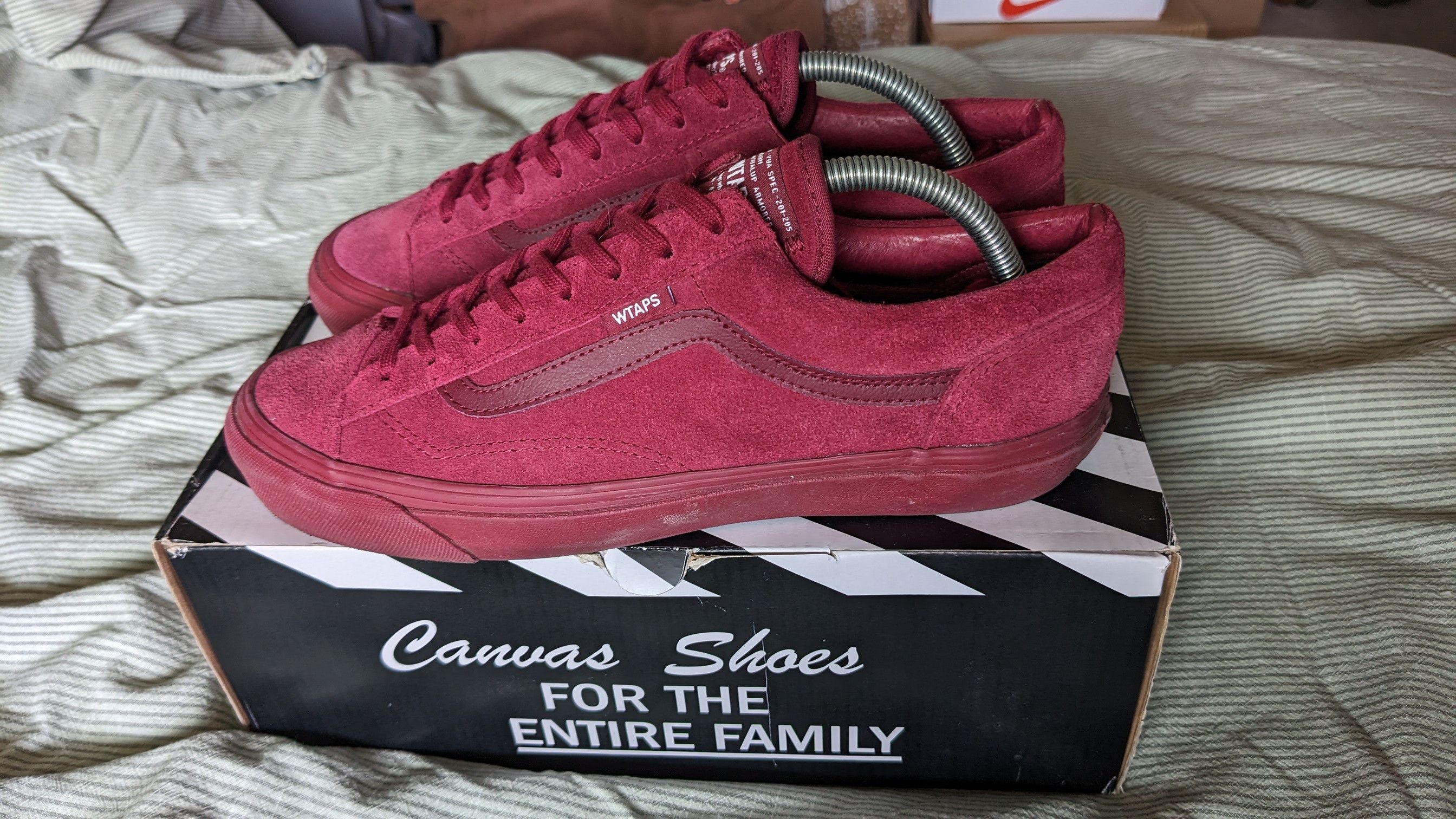 Vans × Wtaps Maroon Style 36 Size US 8 / EU 41 - 4 Thumbnail