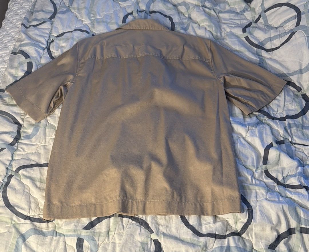 Club Monaco Club Monaco Short Sleeve Button Up Shirt Size US M / EU 48-50 / 2 - 2 Thumbnail