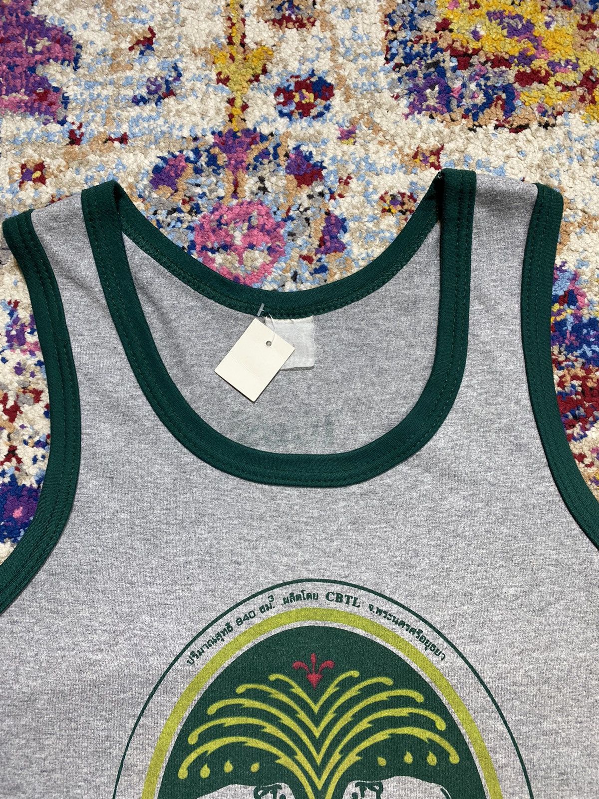 Other Vintage 1991 Thailand Chang Beer Tank Tops Size US XL / EU 56 / 4 - 4 Thumbnail