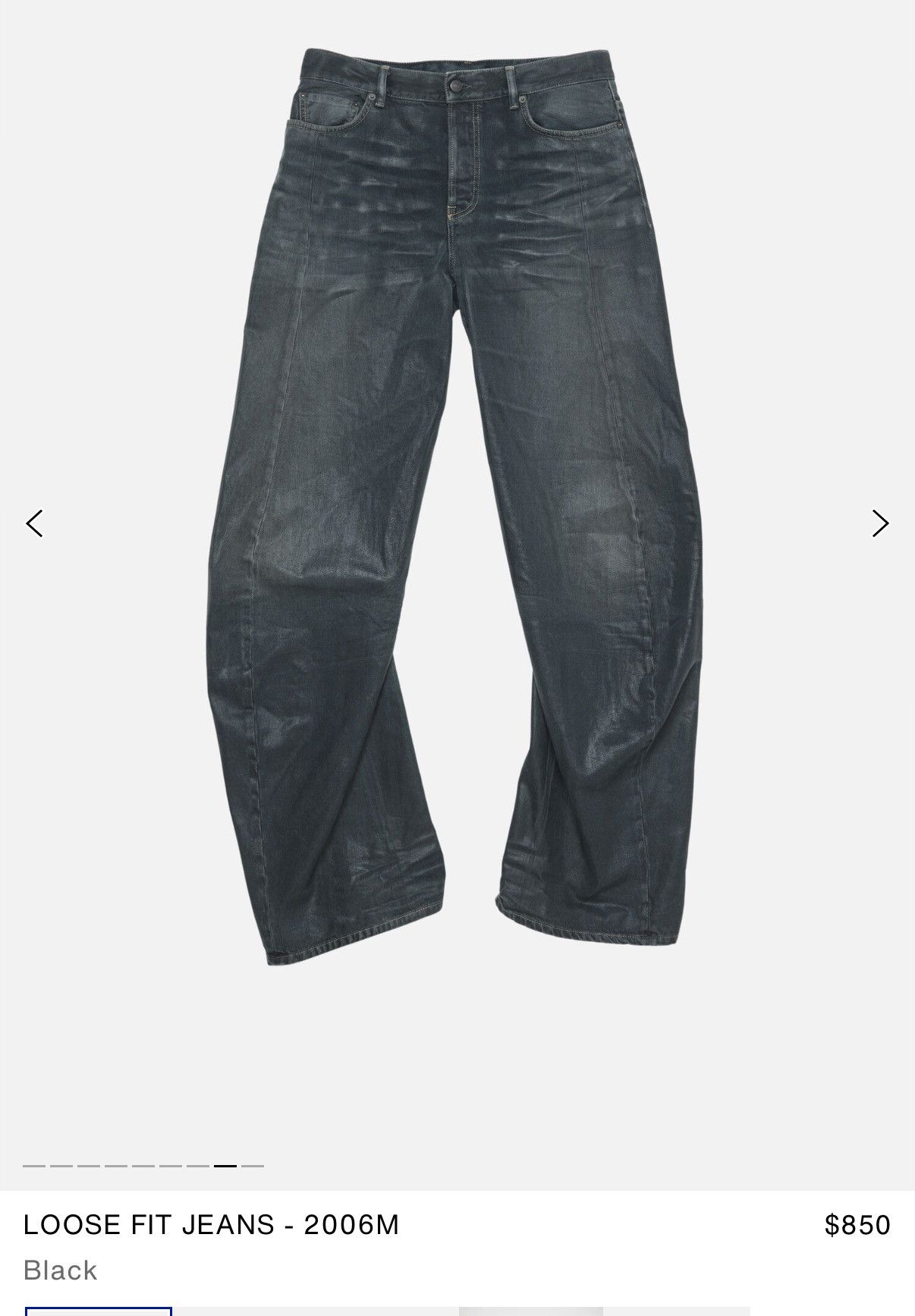 Acne Studios Acne Studios Wide leg Denim Size US 32 / EU 48 - 5 Thumbnail