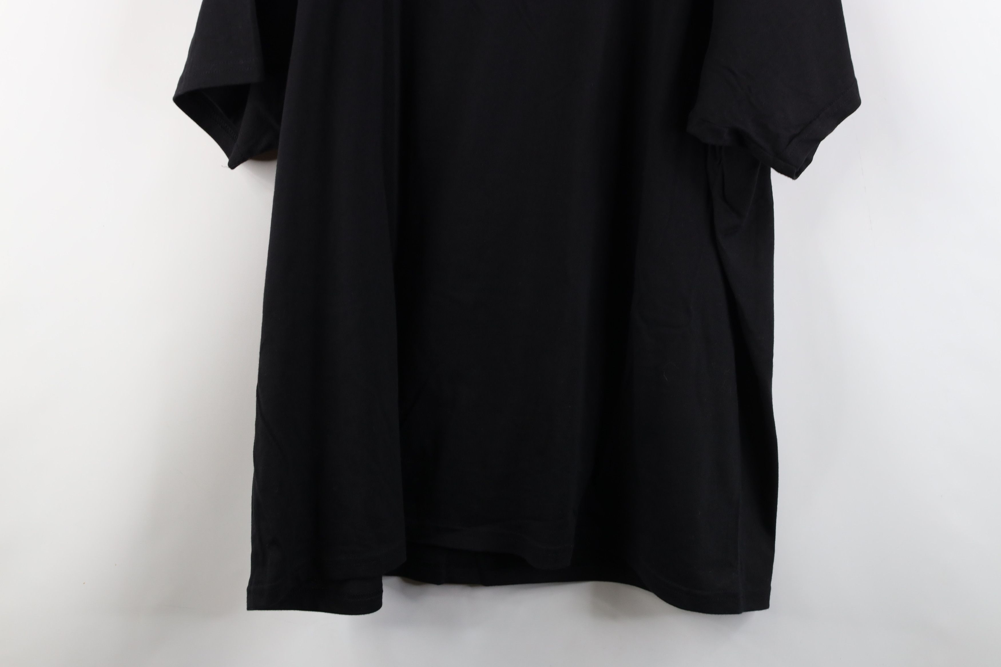 Vintage Vintage 90s Streetwear Cotton Short Sleeve T-Shirt Black Size 3XL / US 20-22 - 9 Thumbnail