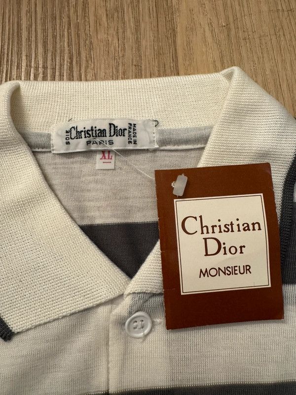 Christian Dior Monsieur Christian Dior Paris Monsieur XL 70s new polo Vintage Size US XL / EU 56 / 4 - 6 Thumbnail