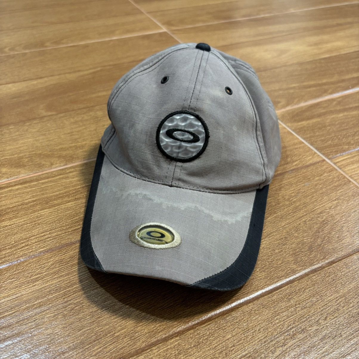 Oakley × Vintage Vintage ΟaκΙey Sun Fade Strapback Hat Size ONE SIZE - 2 Thumbnail