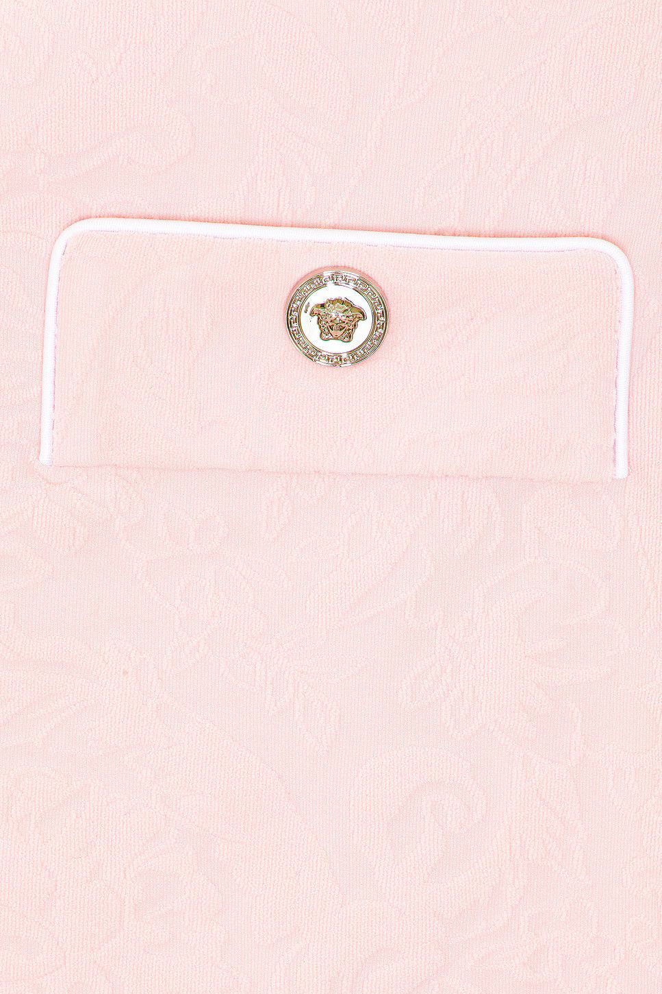 Versace o1y0226 Mini Dress in Light Pink Size XL / US 12-14 / IT 48-50 - 4 Thumbnail
