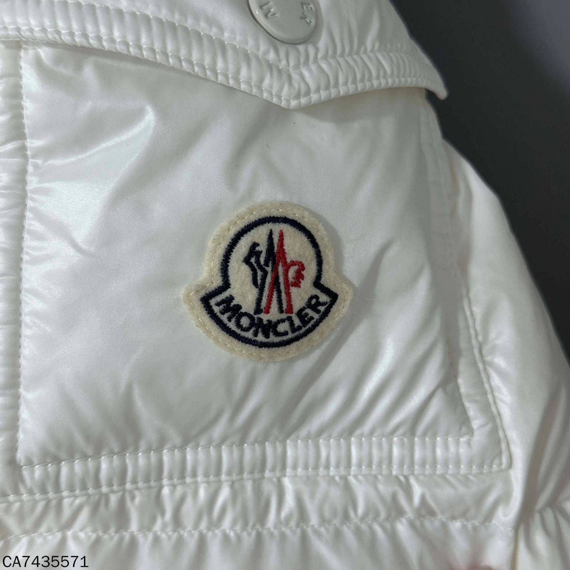 Moncler Moncler white Maire women's down jacket Size XS / US 0-2 / IT 36-38 - 6 Thumbnail