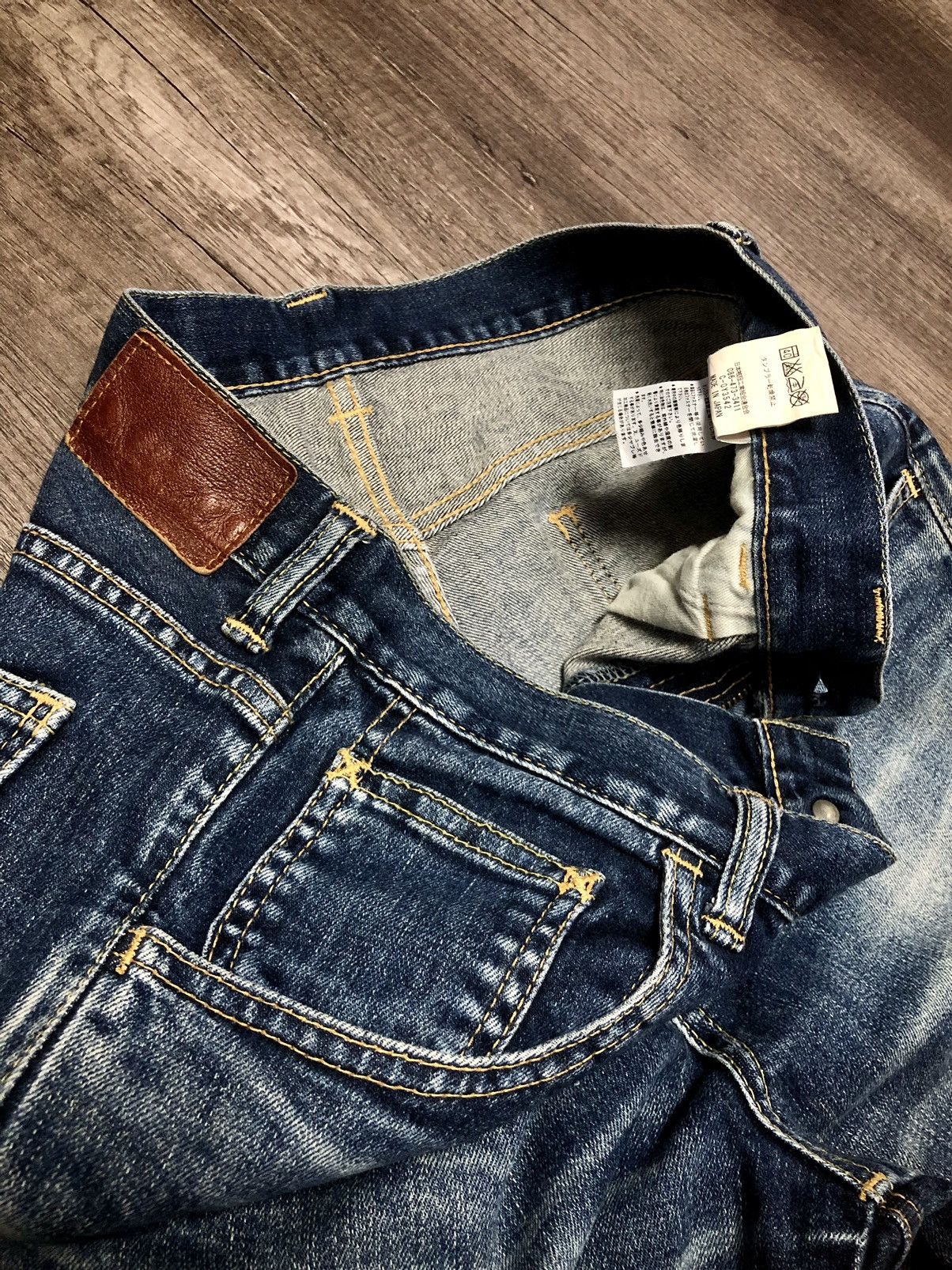 Blue Blue Japan × Eternal × Japanese Brand Eternal Deep Blue Selvedge Denim Jeans Size US 30 / EU 46 - 2 Thumbnail