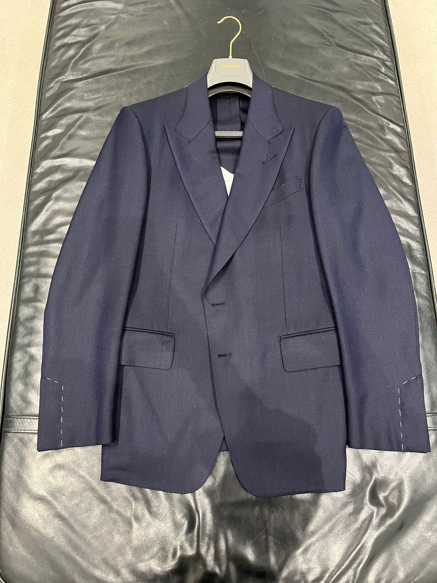 Tom Ford o1loc1c0326 JDSG02 Shelton Jacket in Blue Size US L / EU 52-54 / 3 - 4 Thumbnail