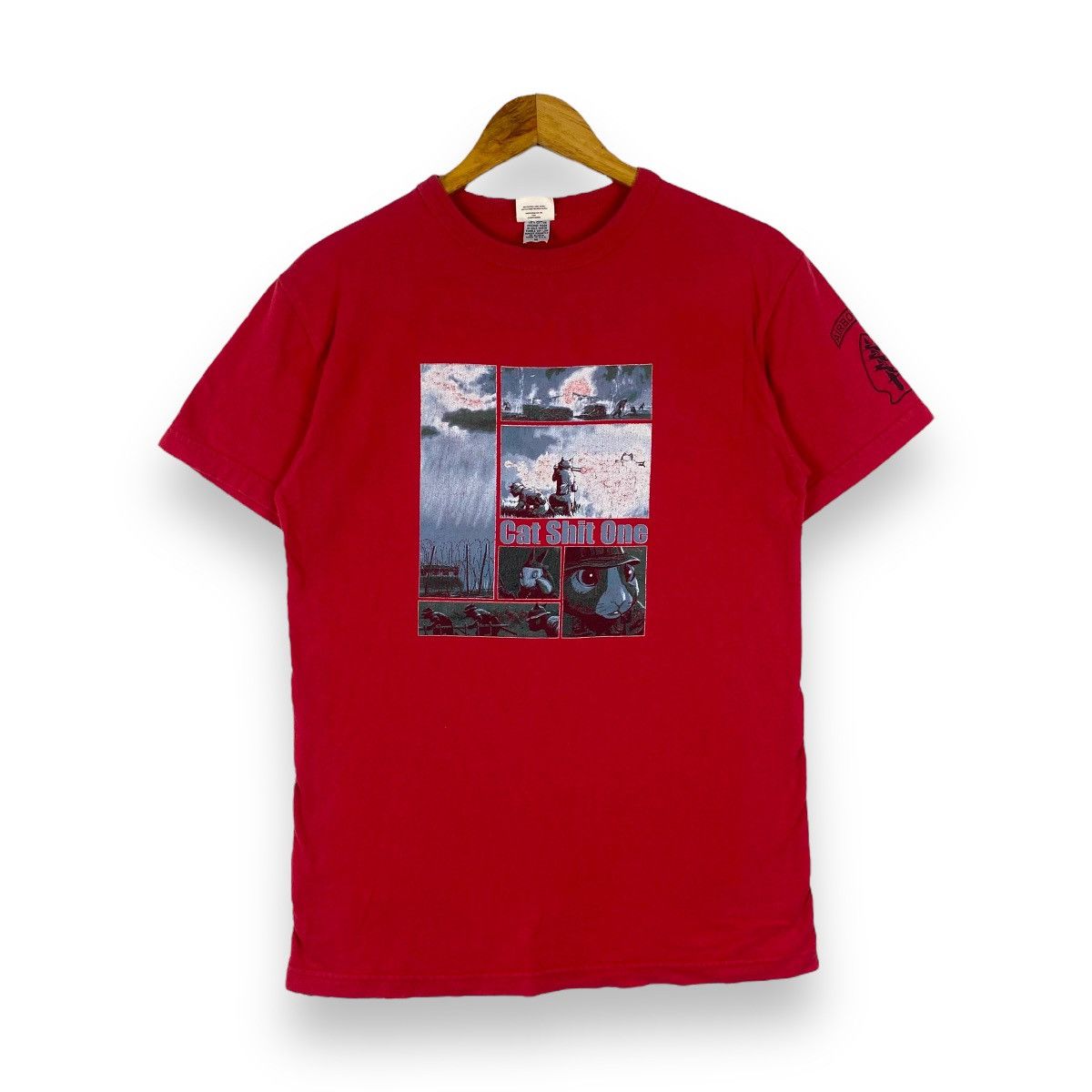 Anime × Vintage Vintage 00's CAT SHIT ONE Manga Movie Tee Shirt Size US M / EU 48-50 / 2 - 1 Thumbnail