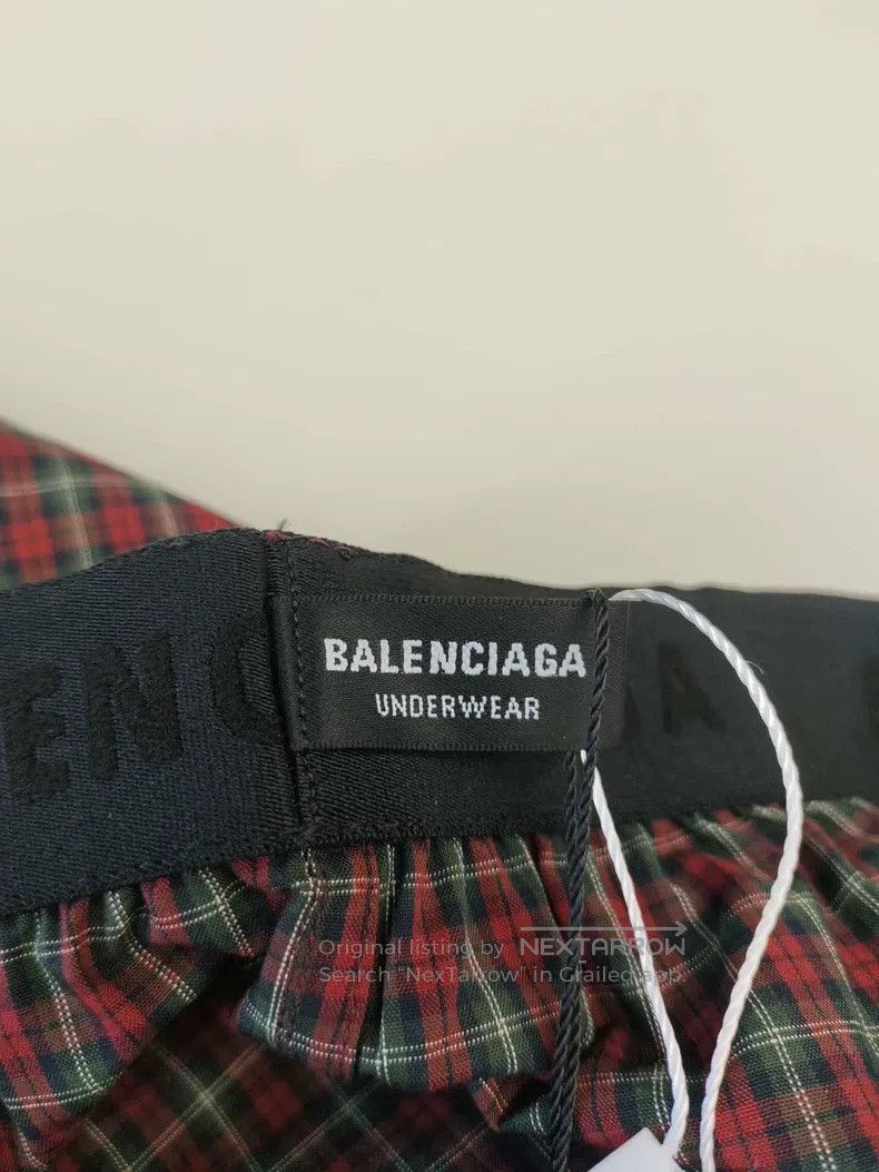 Balenciaga Balenciaga size M Plaid Shorts Size US 27 - 3 Thumbnail