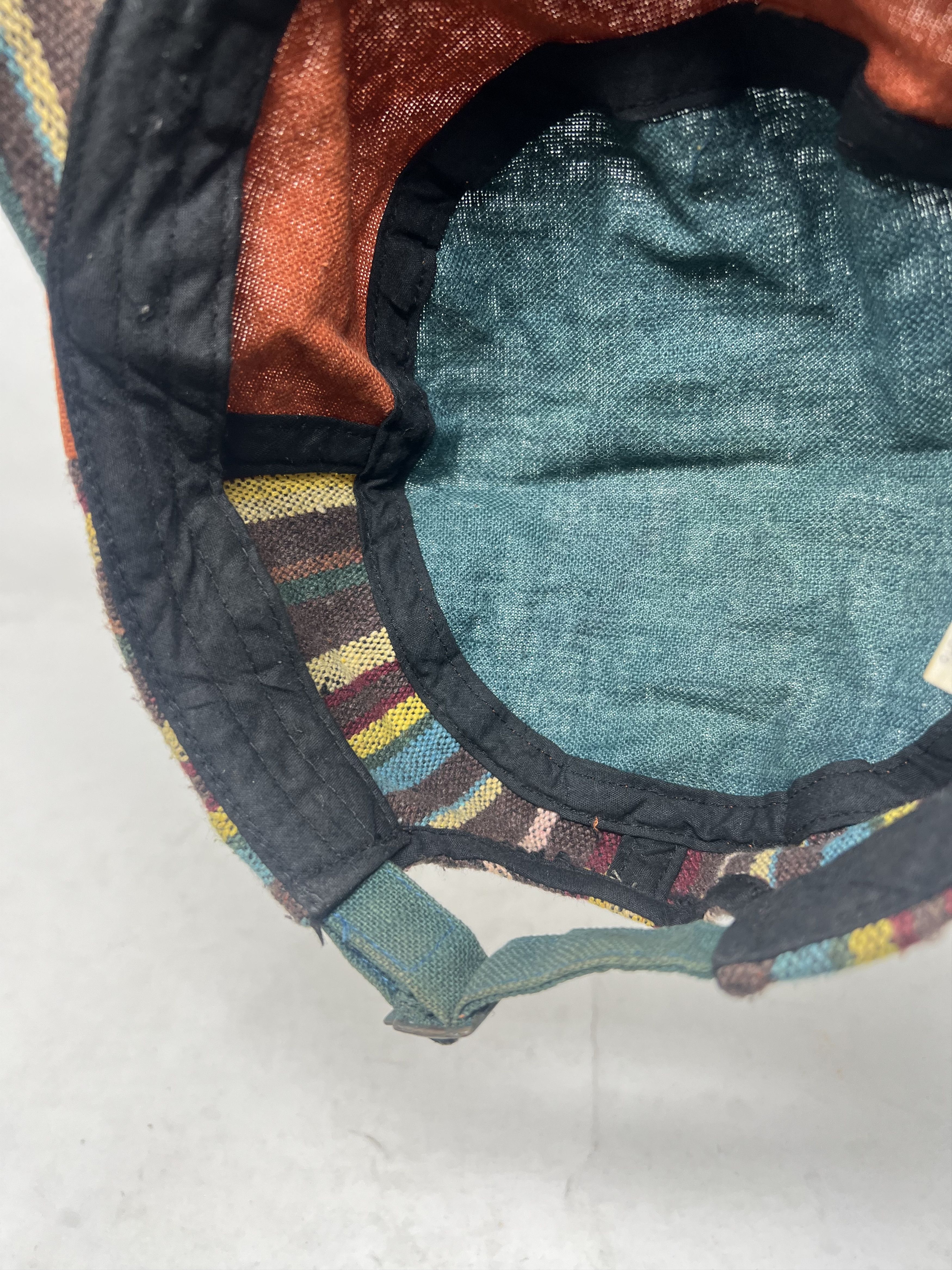 If Six Was Nine Navajo Plateau Style Patchwork Patrol Cap Size ONE SIZE - 10 Thumbnail