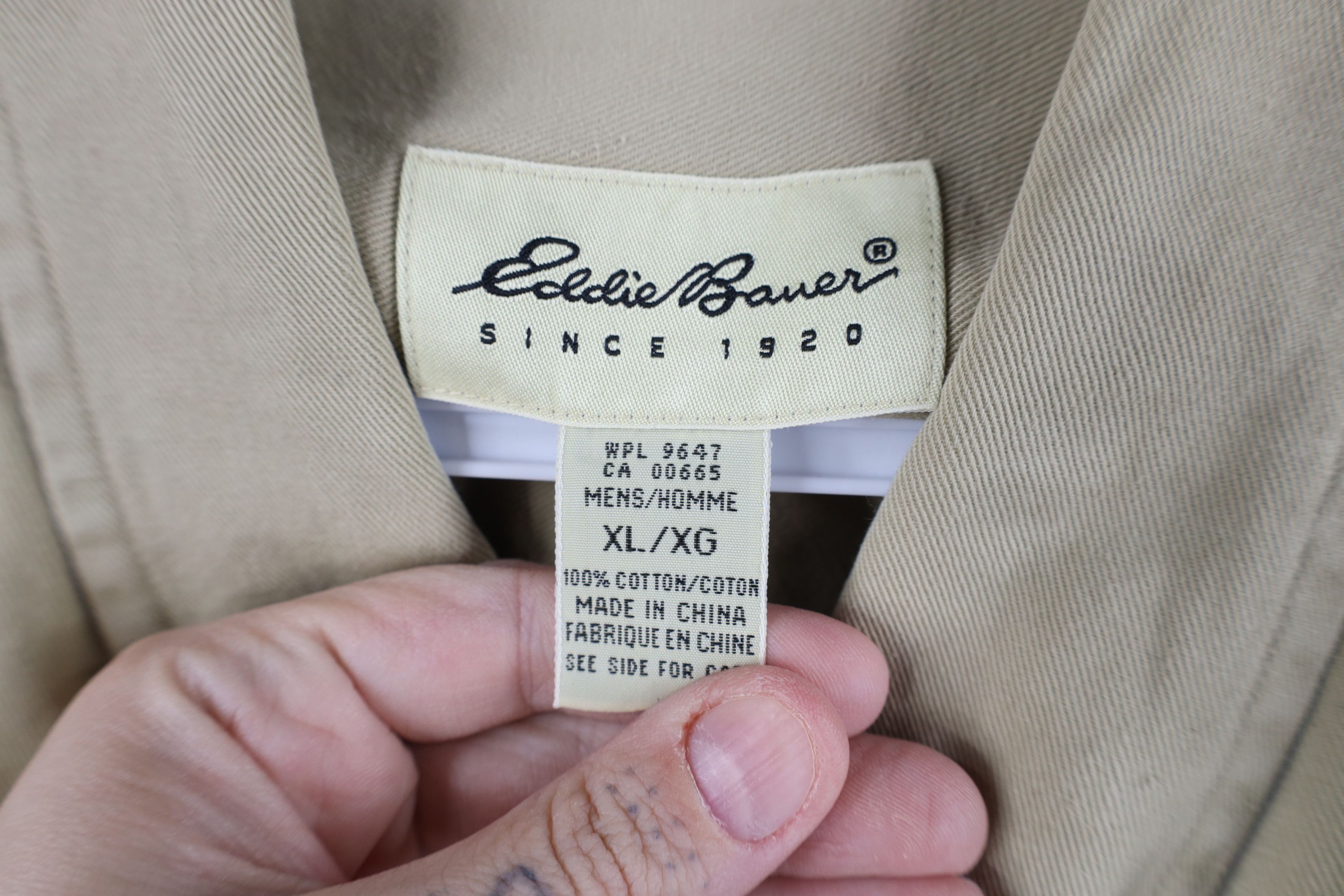 Eddie Bauer Vintage 90s Eddie Bauer Heavyweight Collared Button Shirt Size US XL / EU 56 / 4 - 9 Thumbnail