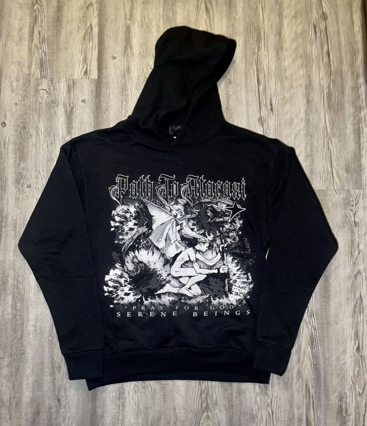 Other Path to Ataraxi “Pray 2 God” 1of1 hoodie Size US L / EU 52-54 / 3 - 1 Preview