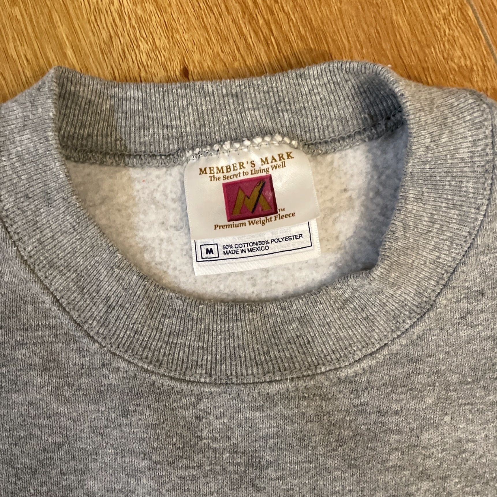 Russell Athletic VINTAGE Member's Mark Russell Athletic Gray Crewneck Sweatshirt Men M Gray Crewneck Sweatshirt Mens M Blank Size US M / EU 48-50 / 2 - 3 Thumbnail
