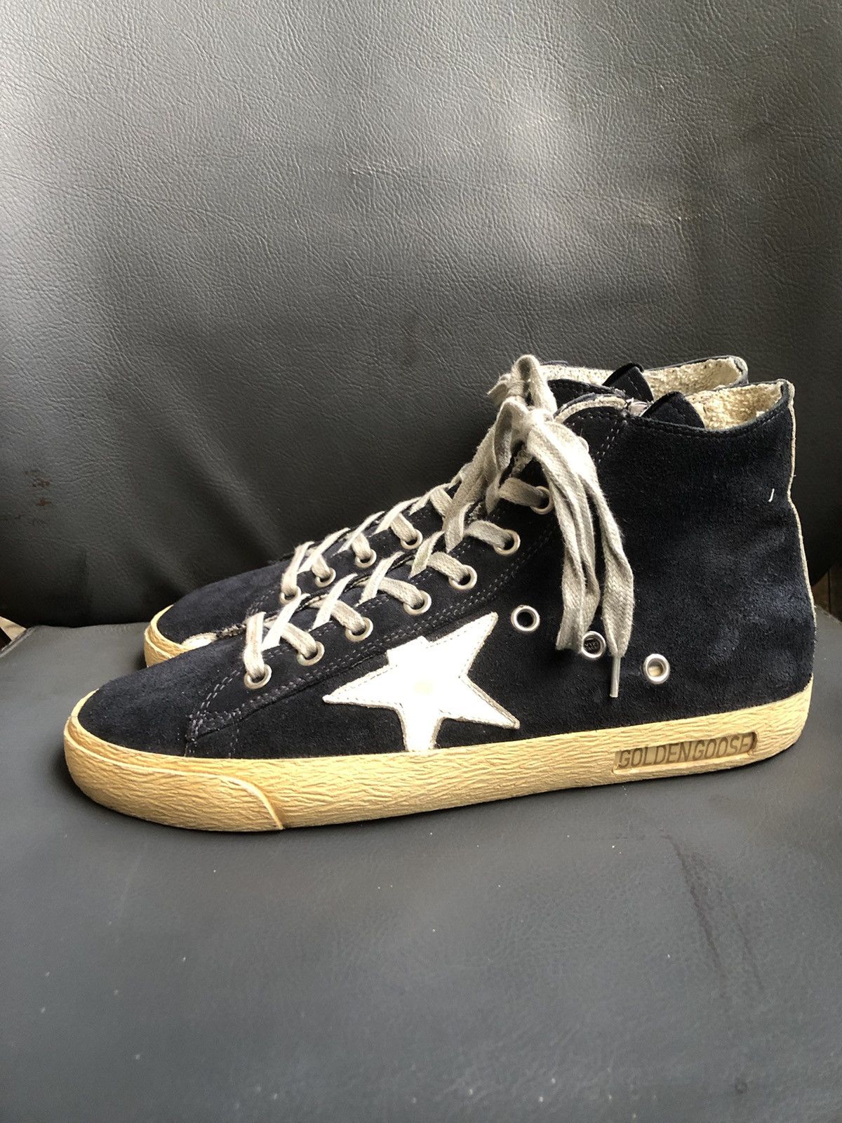 Golden Goose Golden Goose Francy Blue Suede Women’s Sneakers Size 38 Size US 8 / IT 38 - 5 Thumbnail