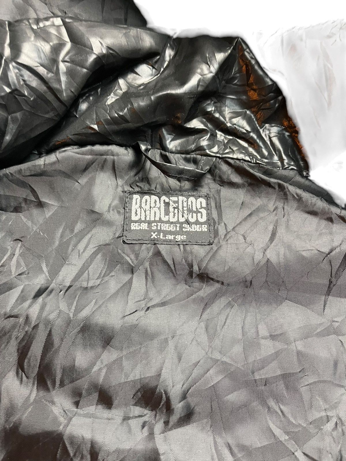 If Six Was Nine × Japanese Brand × Le Grande Bleu (L.G.B.) 🇯🇵 BARCEDOS LGB STYLE FUR RACOON + LEATHER VEST Size US M / EU 48-50 / 2 - 7 Thumbnail