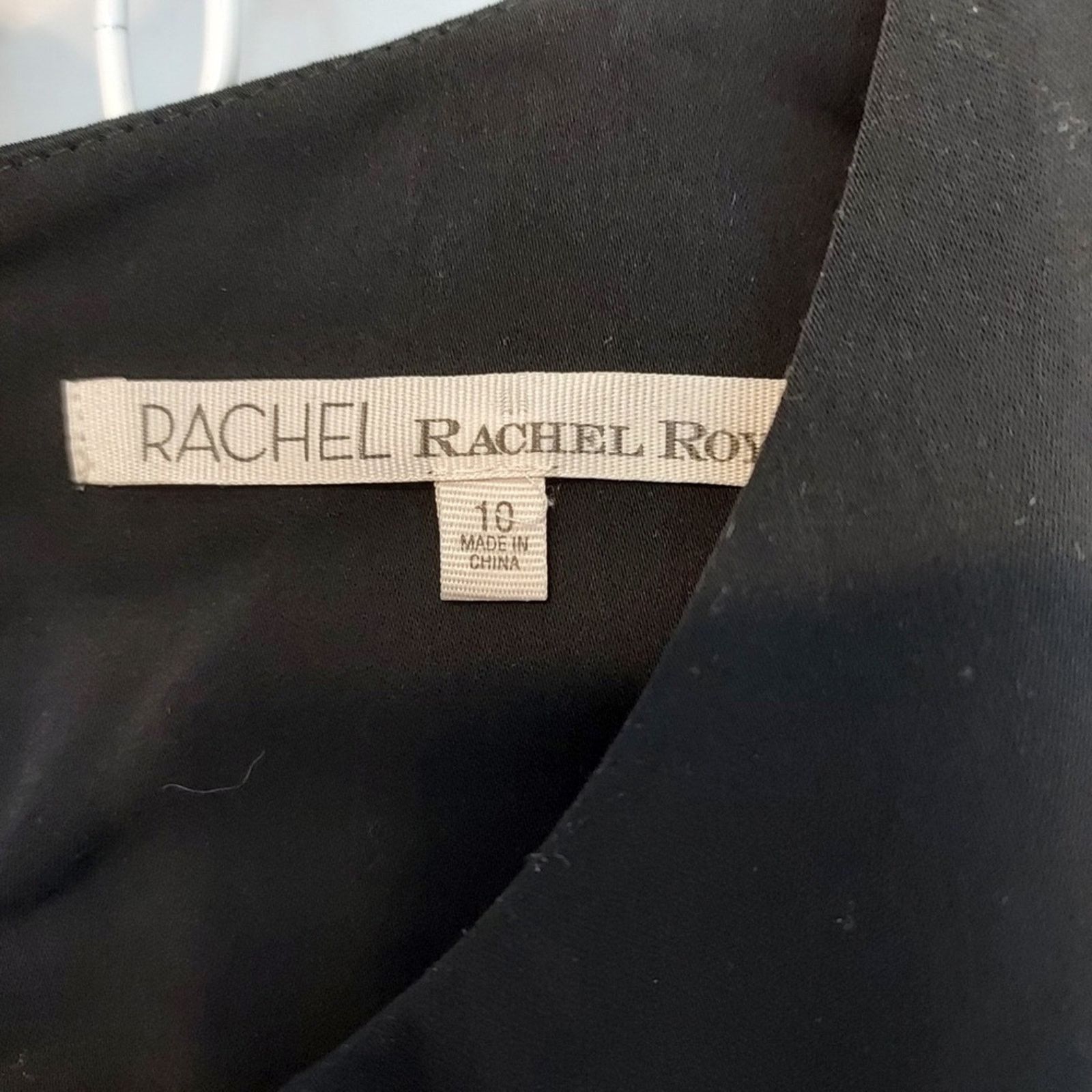 Other Rachel Roy Black White Red Blue Floral Paisley Shift Dress Size M / US 6-8 / IT 42-44 - 9 Thumbnail