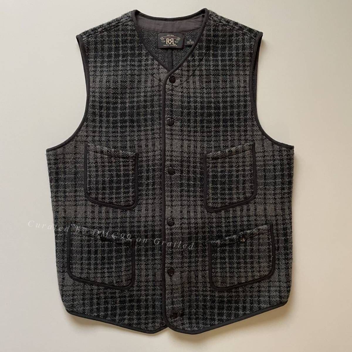 RRL Ralph Lauren RRL Wool Vest Size US M / EU 48-50 / 2 - 1 Thumbnail