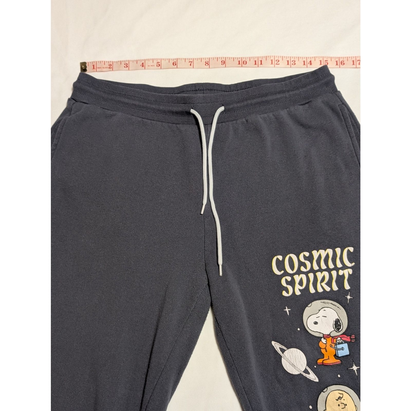 Peanuts Peanuts Tie Dye Cuff Graphic Print Joggers Sweatpants Size L Size 34" / US 12 / IT 48 - 6 Thumbnail