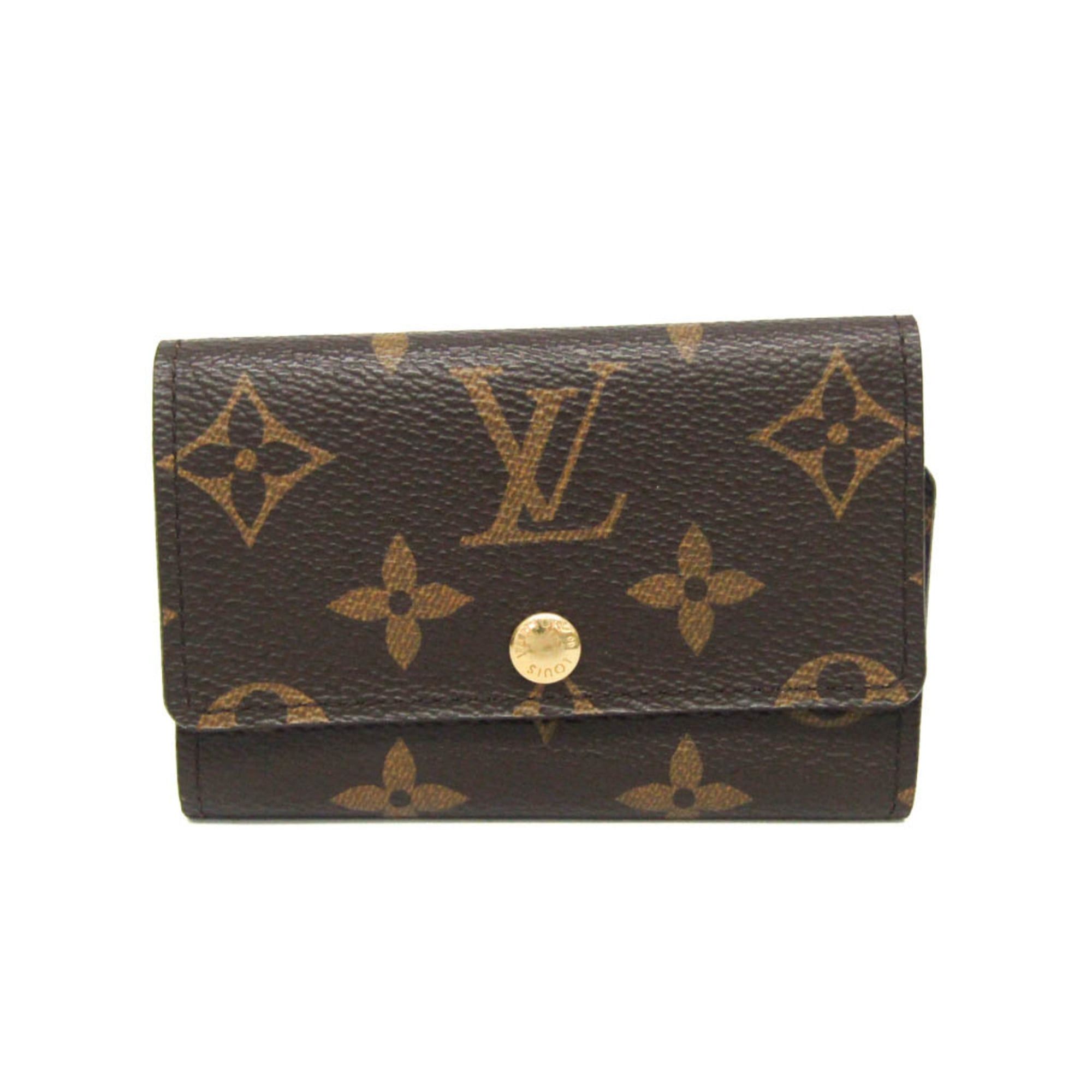 Louis Vuitton Louis Vuitton Monogram Key Holder 6 M62630 Men,Women Monogram Key Case Brown Size ONE SIZE - 1 Thumbnail