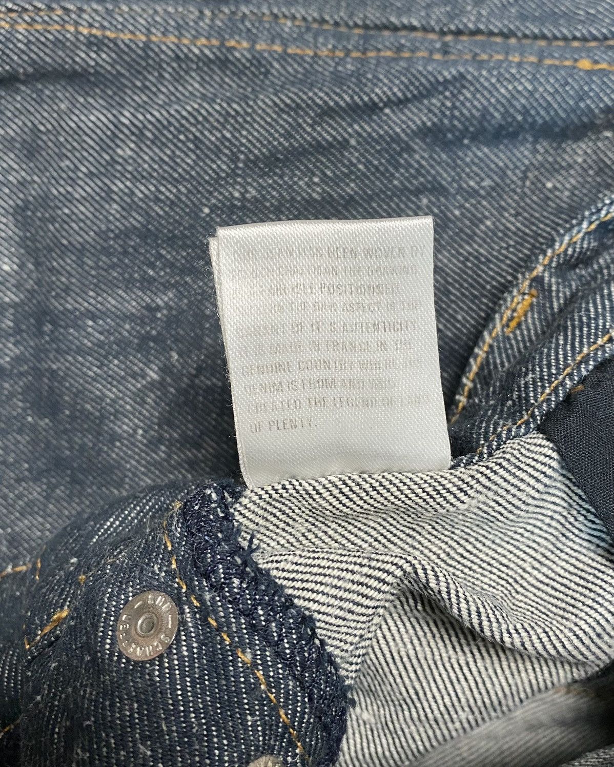 Designer × Jitrois Jitrois Archival Scorched Logo Bootcut flared jeans pants Size 27" / US 4 / IT 40 - 9 Thumbnail