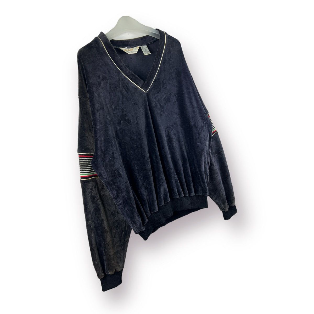 California Arts. × Other 🔥 Vintage Capri California V-neck Velvet long sleeves Size US L / EU 52-54 / 3 - 3 Thumbnail
