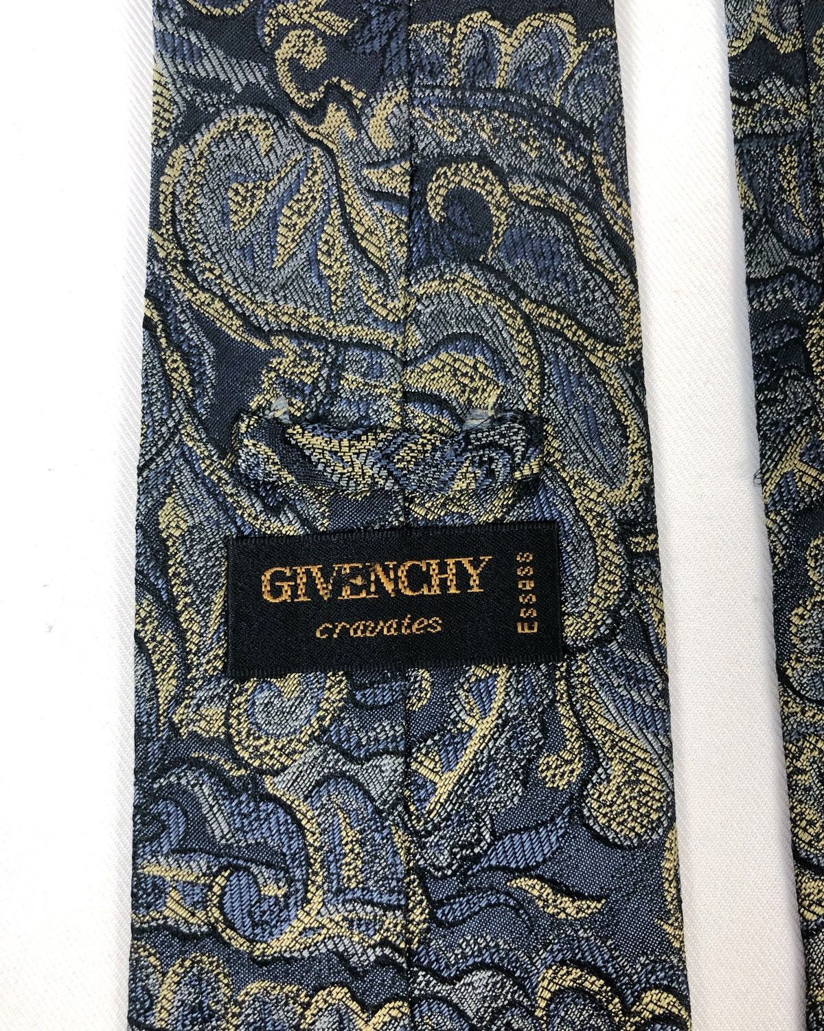 Givenchy × Vintage Rare Vintage Givenchy Cravates Silk Tie Size ONE SIZE - 6 Thumbnail