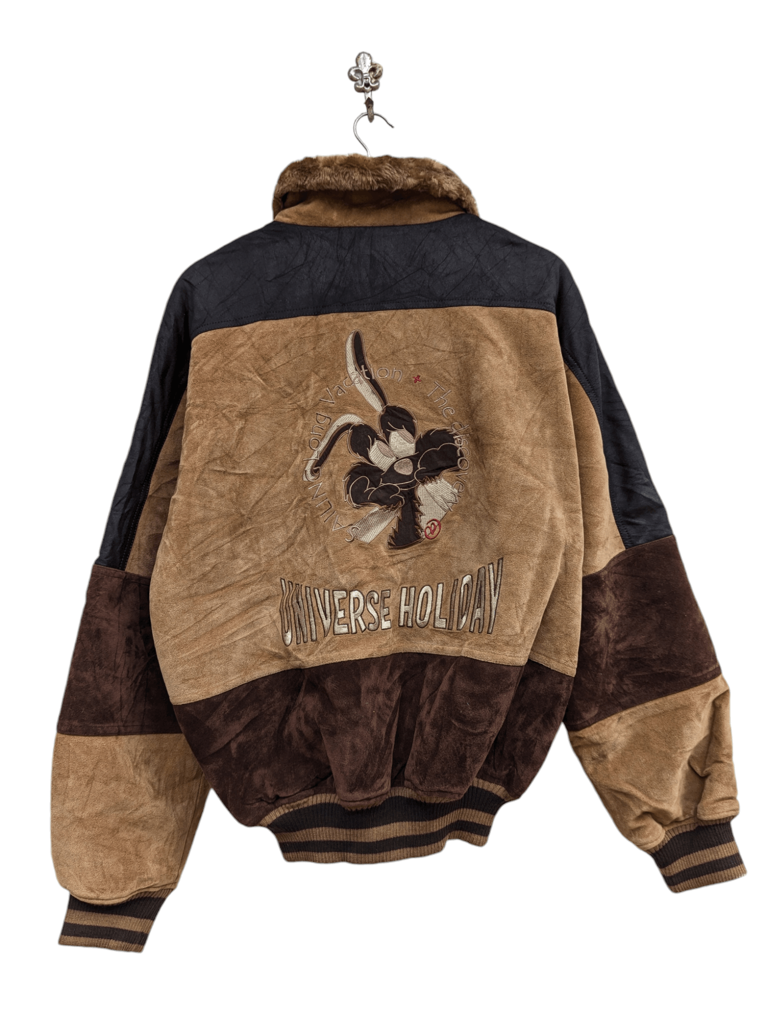 UNIVERSE HOLIDAY RABBIT BIG LOGO BACK JACKET