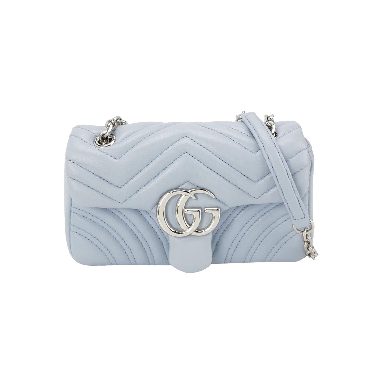 Gucci Gucci GG Marmont Small Leather Shoulder Bag Size ONE SIZE - 1 Thumbnail