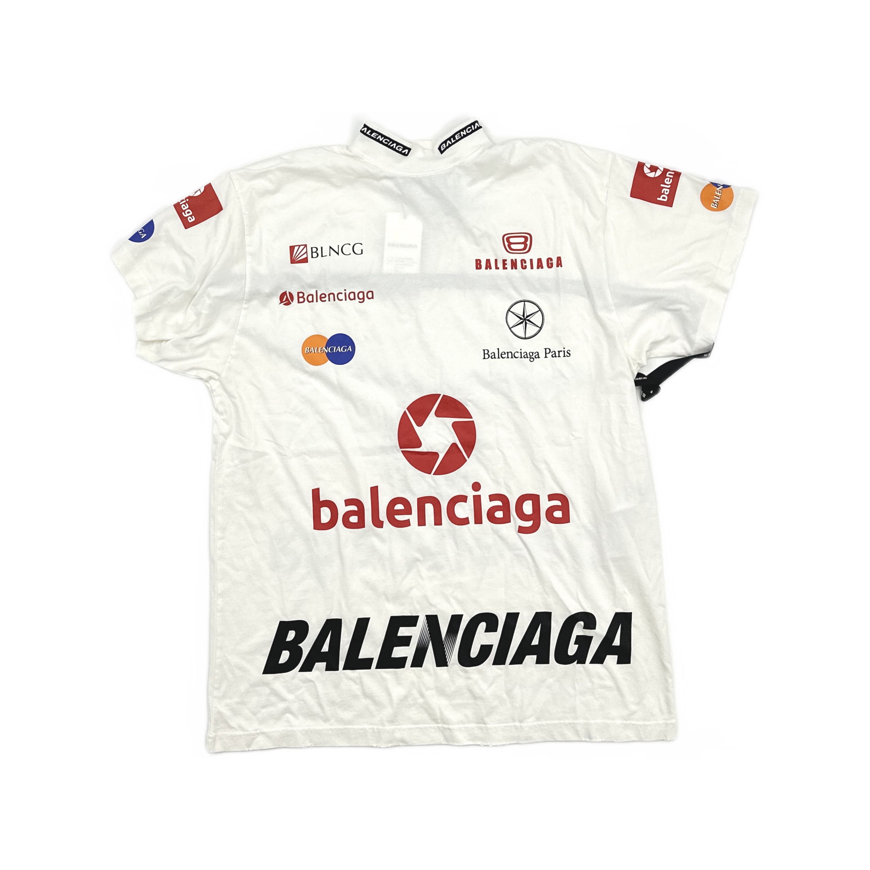 Balenciaga Balenciaga Logo Print T-Shirt US S Size US S / EU 44-46 / 1 - 1 Thumbnail