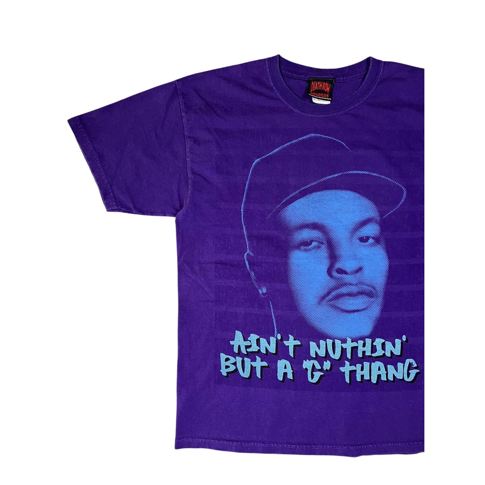 Death Row Records × Rap Tees × Vintage 2005 Dr. Dre Ain’t Nuthin’ But A G Thang Death Row rap tee Size US L / EU 52-54 / 3 - 4 Thumbnail