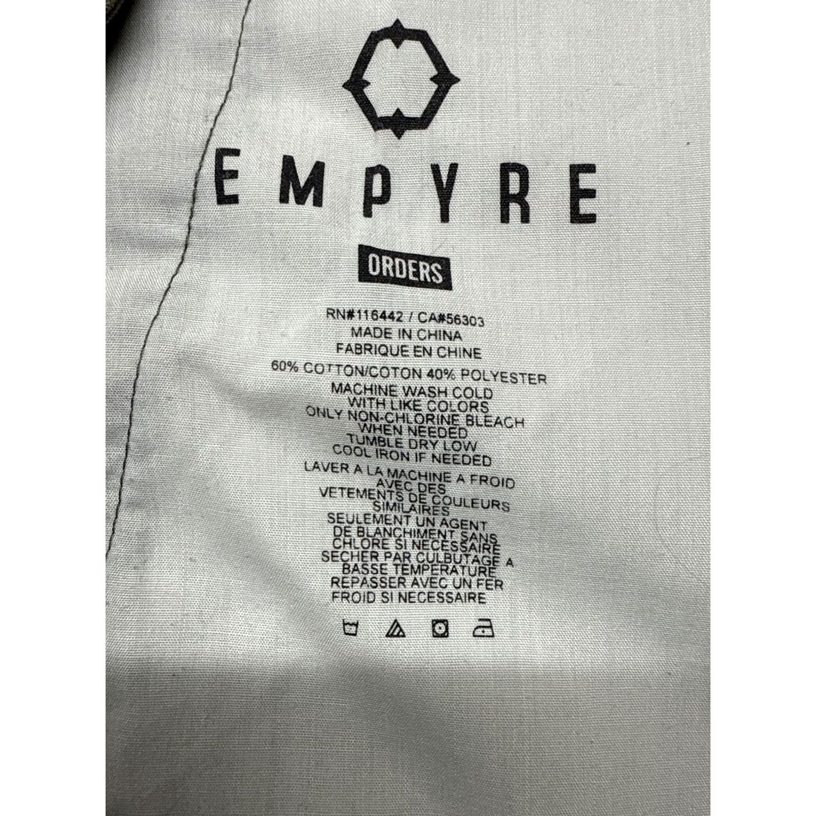 Empyre Empyre Pants Mens 32x29 Green Cargo Military Combat Relax Baggy Skater Utility Size US 32 / EU 48 - 4 Thumbnail
