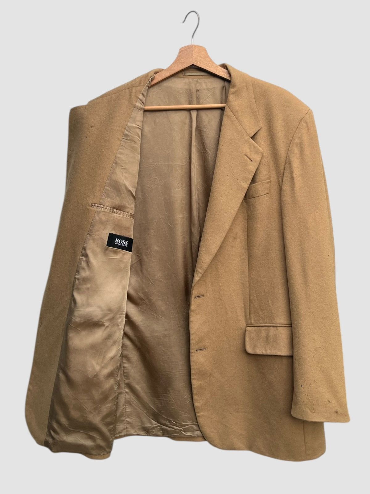 Hugo Boss Hugo Boss Loro Piana Fabric Wool Cashmere Tailored Jacket Size US L / EU 52-54 / 3 - 2 Thumbnail