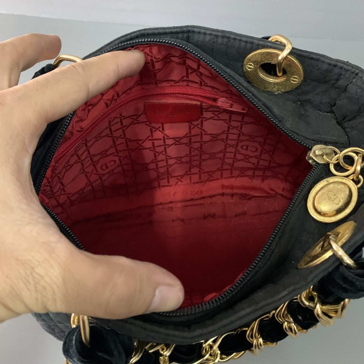 Christian Dior Monsieur Christian Dior Vintage Lady Bag Size ONE SIZE - 14 Thumbnail