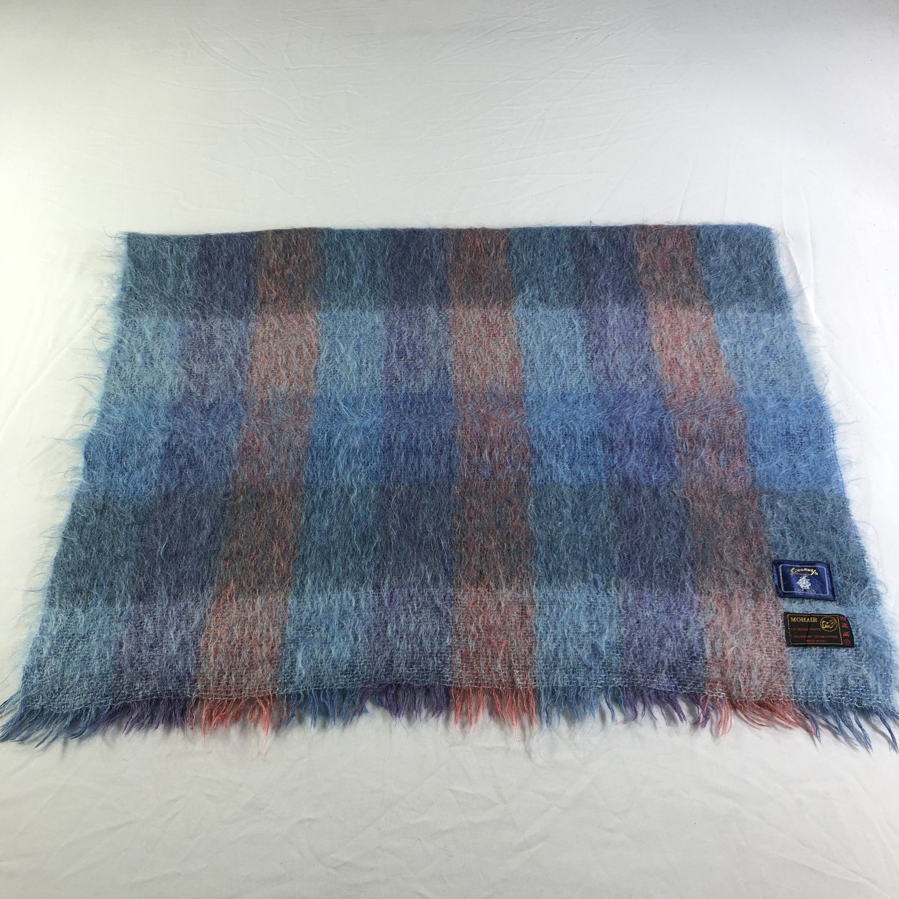 Vintage Green Grove Luxury Mohair Scarf Muffler Neckwear V2520 Size ONE SIZE - 2 Thumbnail