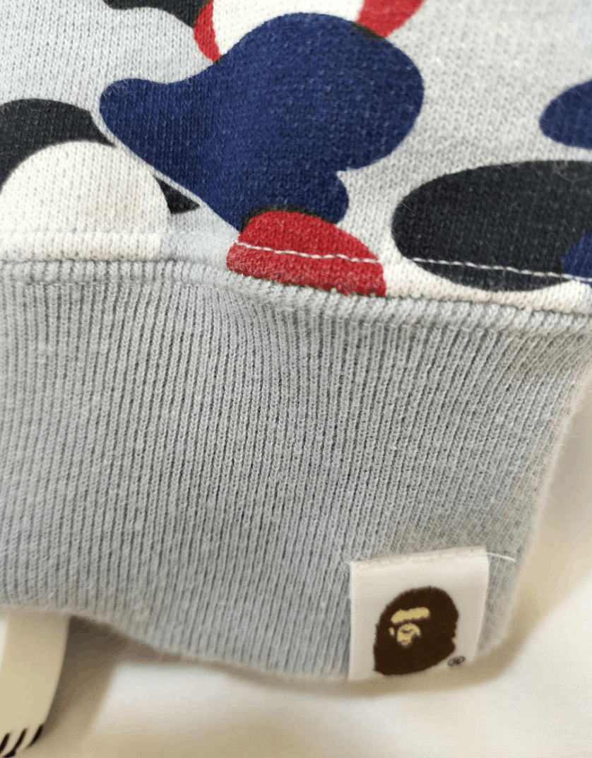 Bape RARE Bape Multi Camo full zip hoodie Size US S / EU 44-46 / 1 - 10 Thumbnail