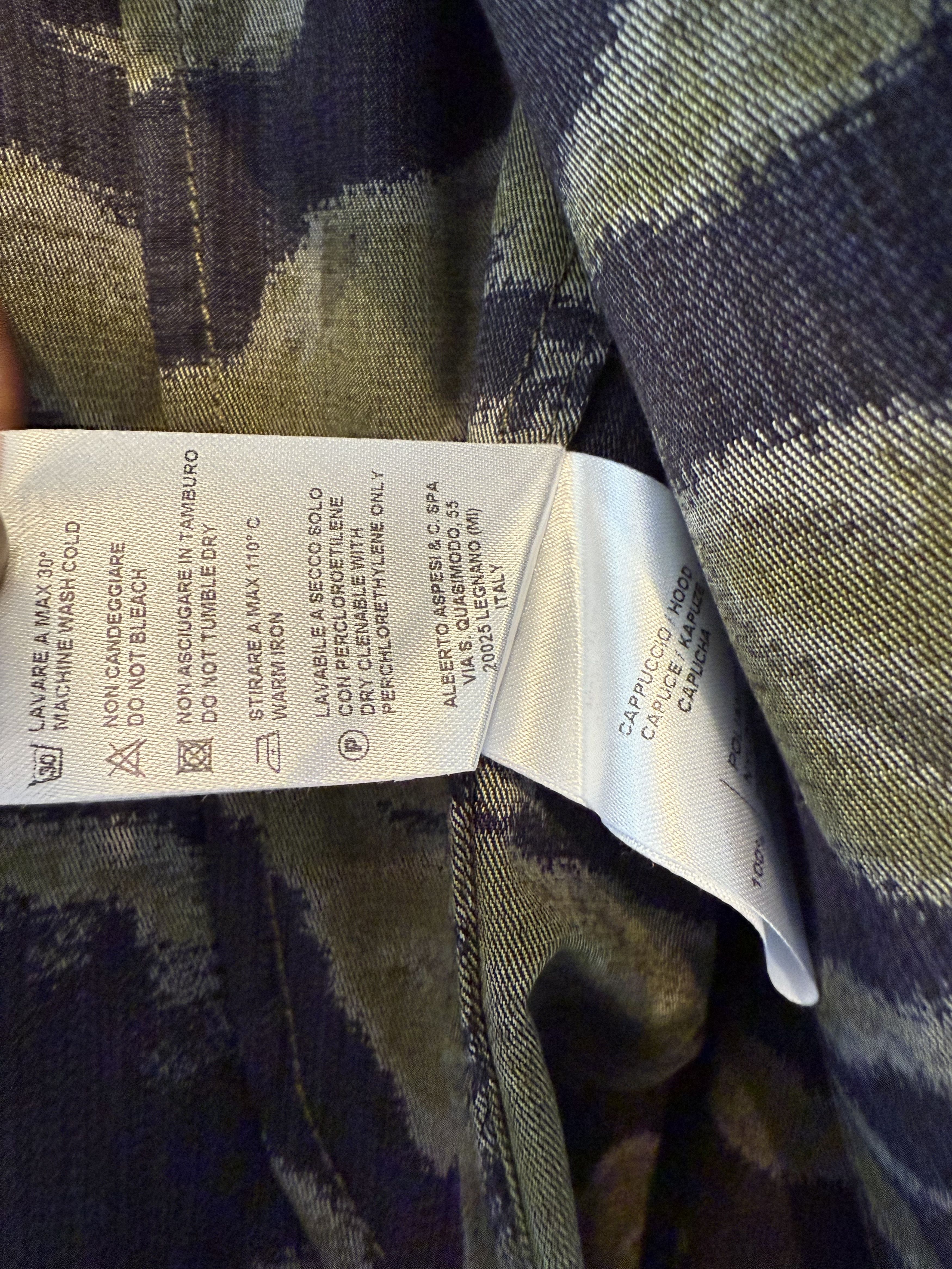 Aspesi Aspesi Cotton Tiger Camo Military Jacket Size US XL / EU 56 / 4 - 6 Thumbnail